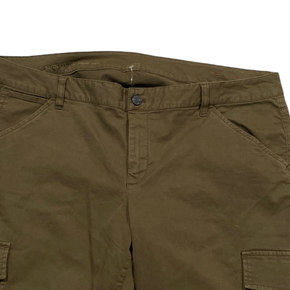 Talbots Signature Capri Cargo Pants 16w - Picture 3 of 12